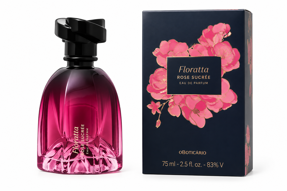 Floratta Rose Sucrée – Eau de Parfum Femme 75 ml | O Boticário