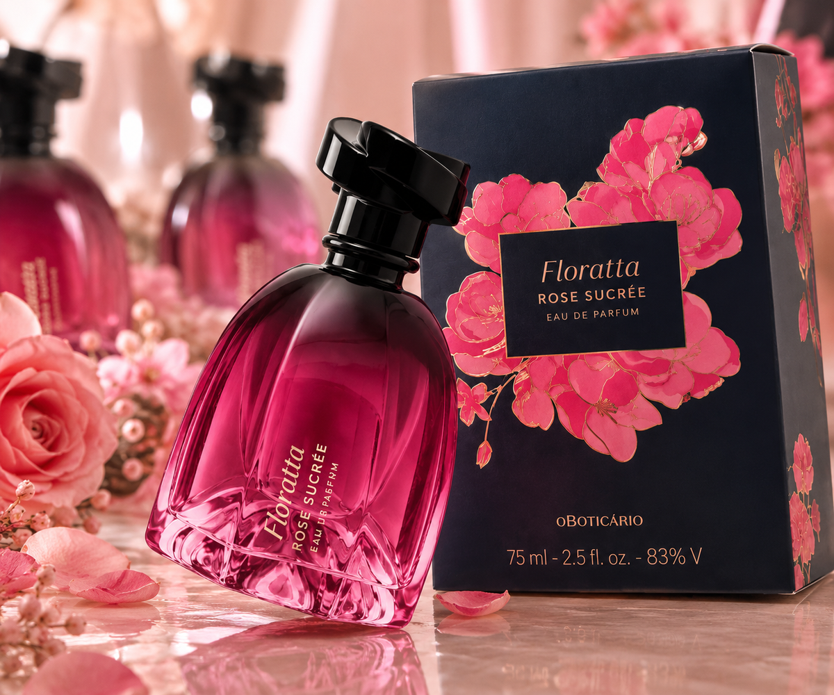 Floratta Rose Sucrée – Eau de Parfum Femme 75 ml | O Boticário