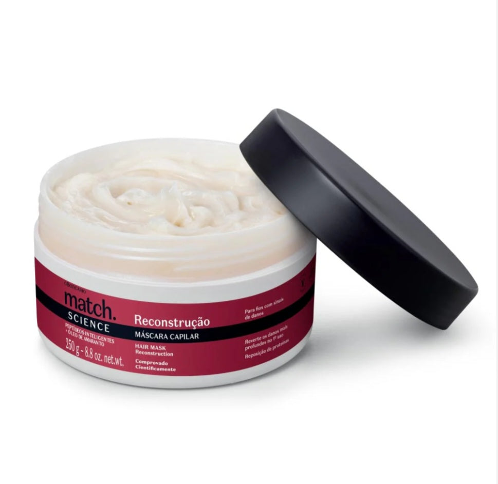 Masque capillaire reconstructeur Match Science, 250 g