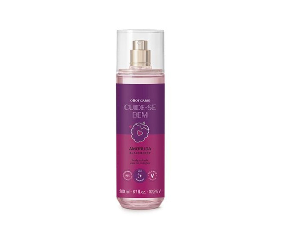 Body Splash Cuide-se Bem Amoruda, 200 ml