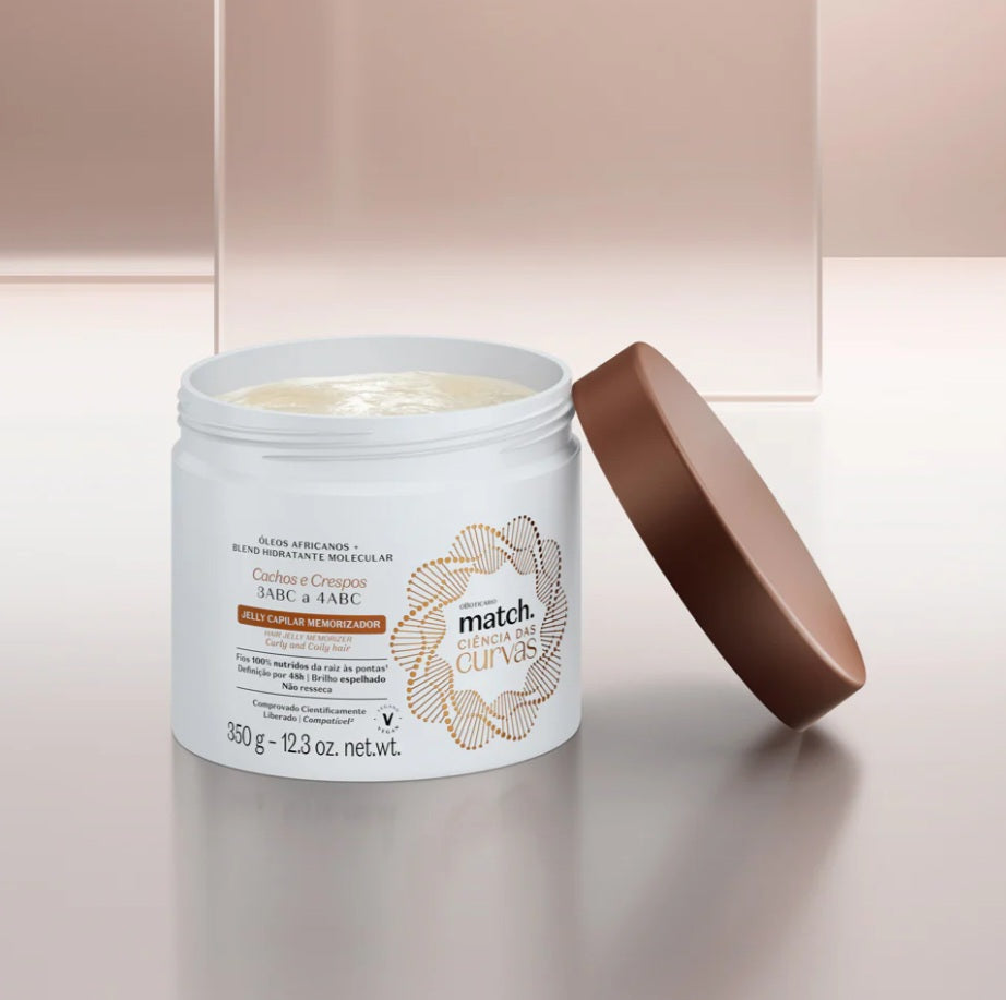 Gelly capillaire mémorisante Match Curve Science, 350 g