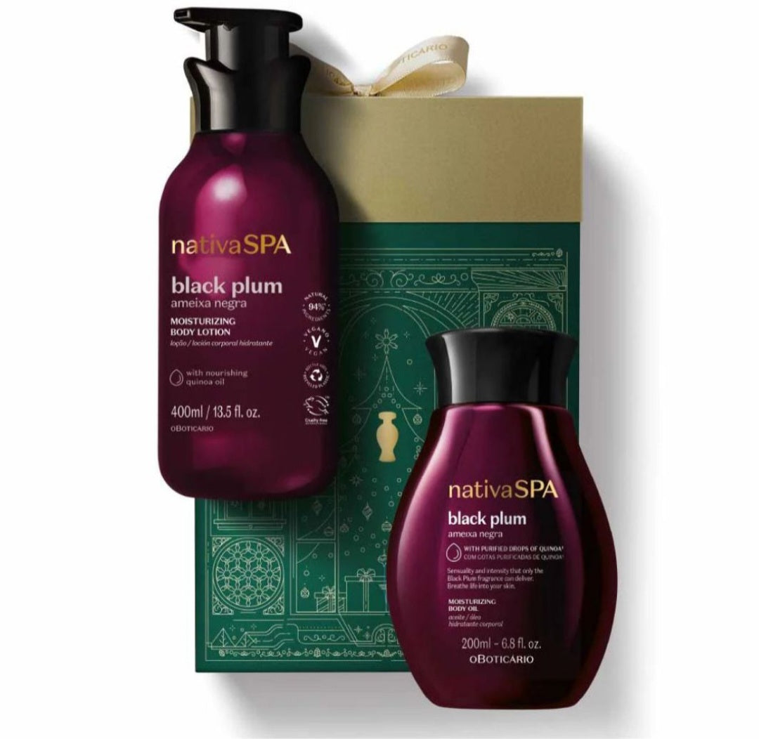 Coffret de Natal Spa Ameixa Negra