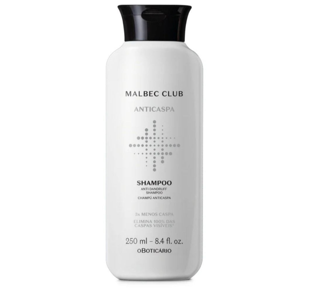 Shampoing antipelliculaire Malbec Club, 250 ml