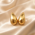 BYREN | ÉLINE L'ATELIER - Boucles d'oreilles en acier inoxydable / 1 24AQ81