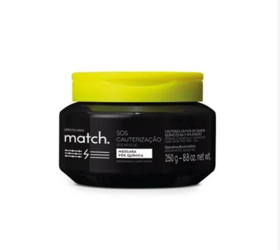 Masque de cautérisation post-chimique Match SOS, 250 ml