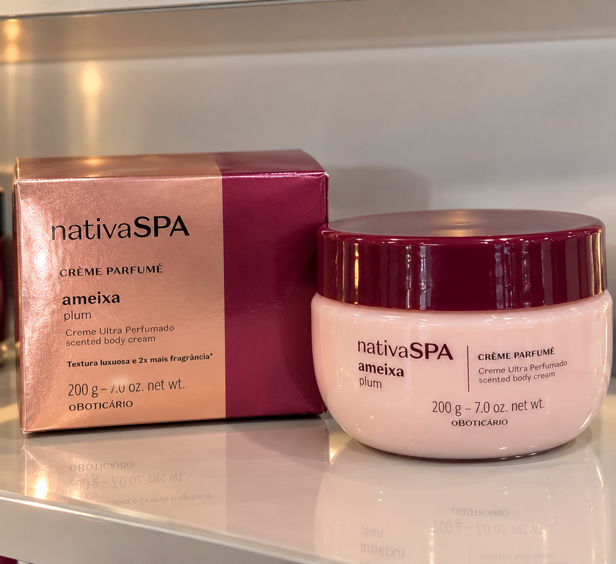 Nativa SPA Ameixa – Crème Parfumée Ultra Parfumée 200g