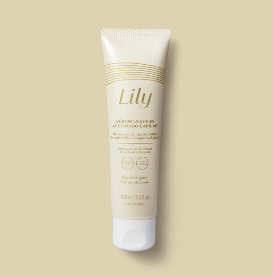 Sérum Capilar Leave-in Acetinado Lily, 100ml
