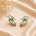 BYREN | ÉLINE L'ATELIER - Boucles d'oreilles en acier inoxydable / 124AQ582