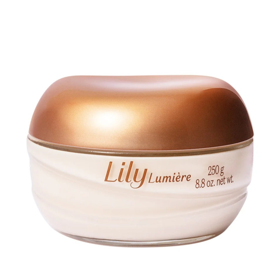 Crème hydratante satinée Lily Lumière, 250 g