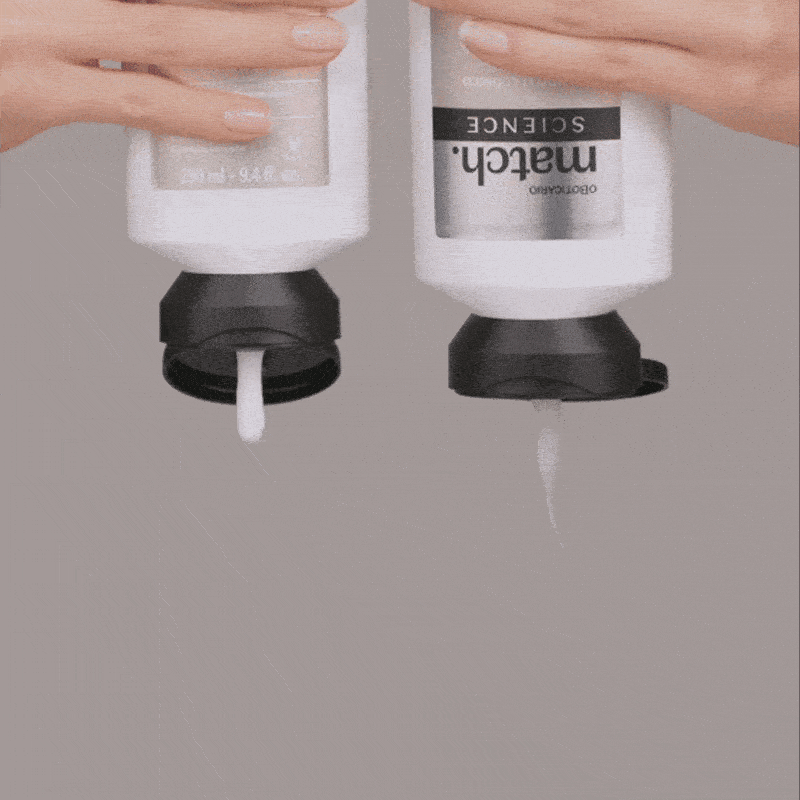 Shampoo Match Science Pré e Pós-Química, 300ml