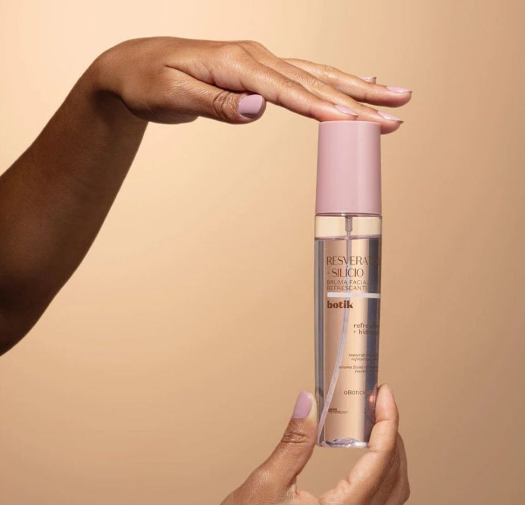 Brume rafraîchissante pour le visage Botik Resvératrol + Silicium, 110 ml