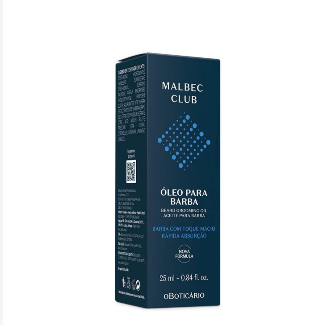 Huile à barbe Malbec Club, 25 ml