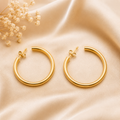 BYREN | ÉLINE L'ATELIER - Boucles d'oreilles en acier inoxydable / 1 24AQ376