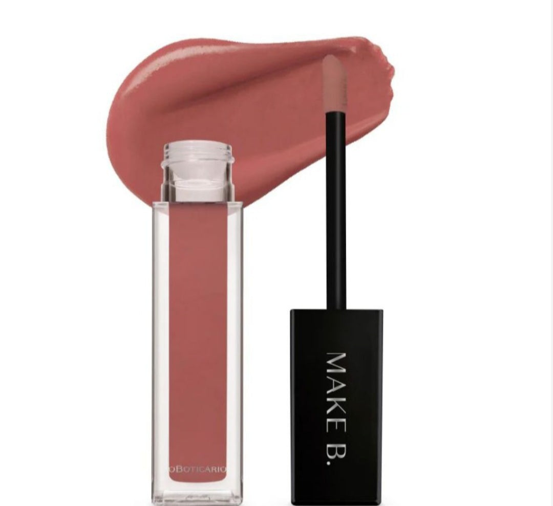 Rouge Lèvres Mate com ácido poliglutâmico Make B.51174 Warm cashmere