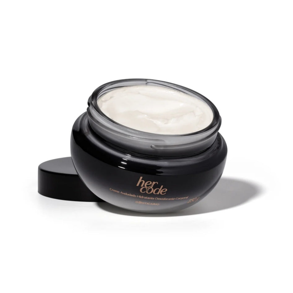 Crème corporelle hydratante veloutée Her Code 250 g