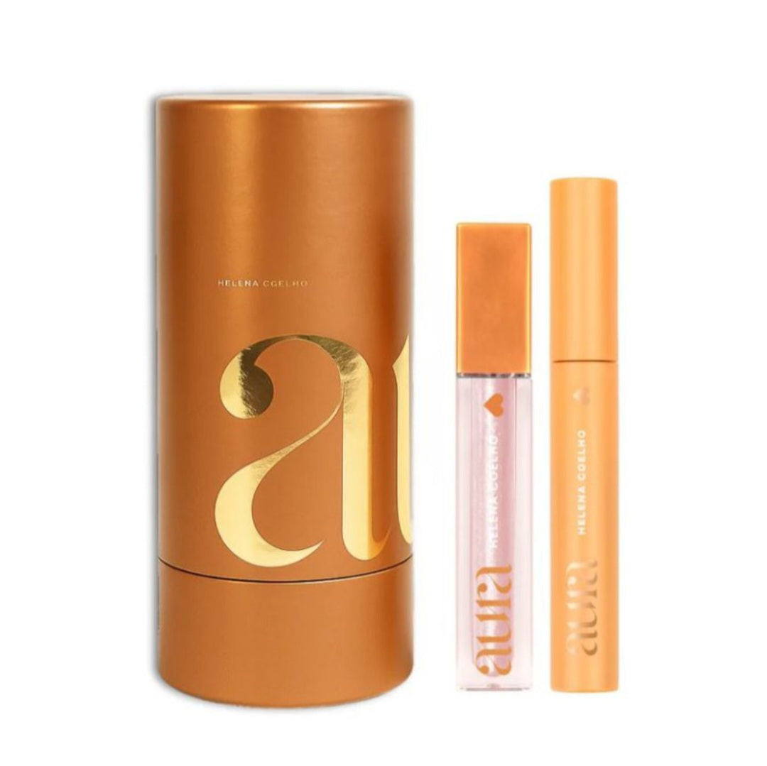 Le coffret Aura avec mascara et gloss