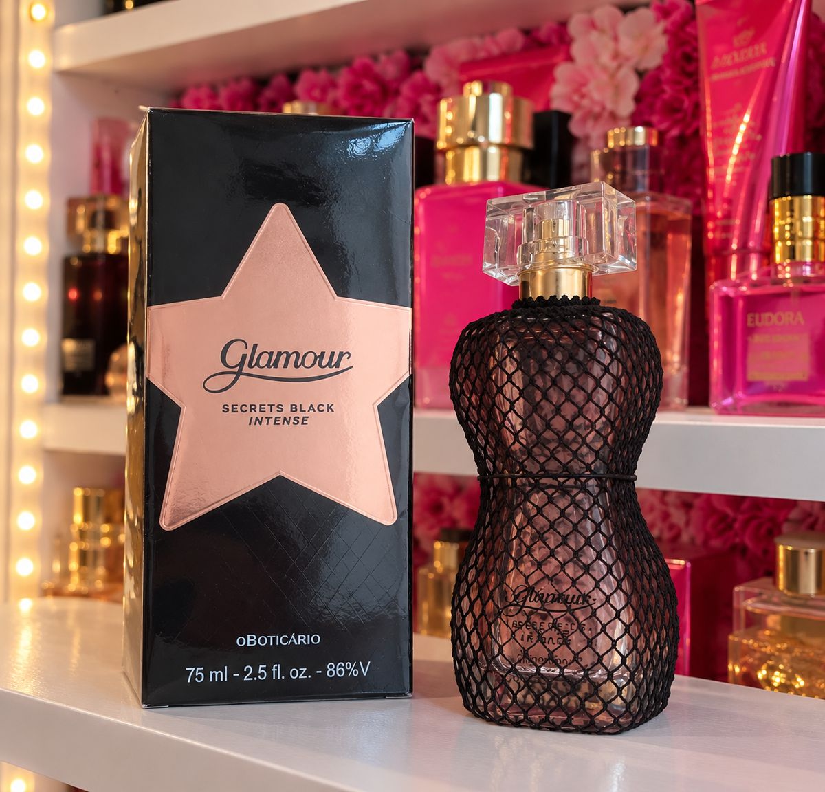 Glamour Secrets Black Intense – Eau de Parfum 75 ml