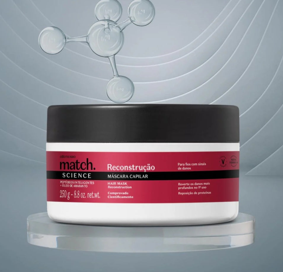 Masque capillaire reconstructeur Match Science, 250 g