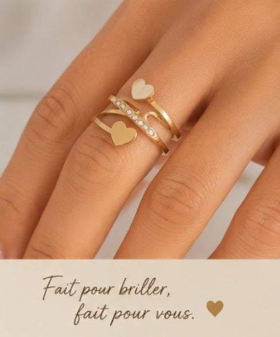 BYREN | ÉLINE L'ATELIER - Bagues en acier inoxydable / 424RX119