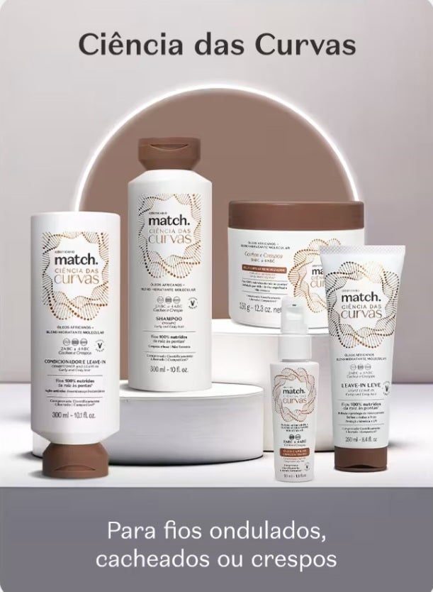 Crème coiffante Match Curls Science, 450 ml