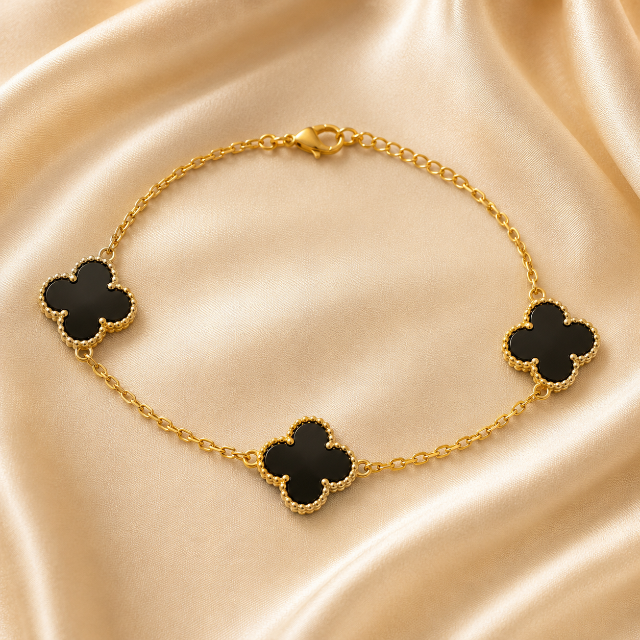 BYREN | ÉLINE L'ATELIER Bracelets en acier inoxydable /324AQ001-Black