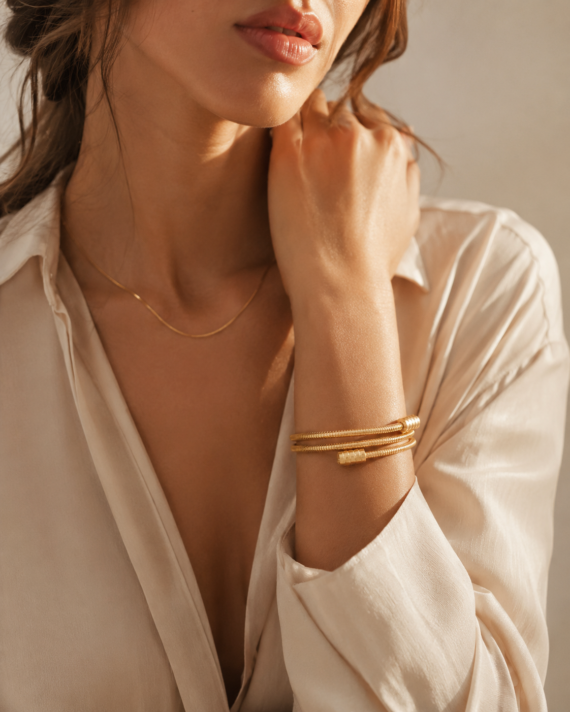 BYREN | ÉLINE L'ATELIER - BRACELETS en acier inoxydable / 324AQ69