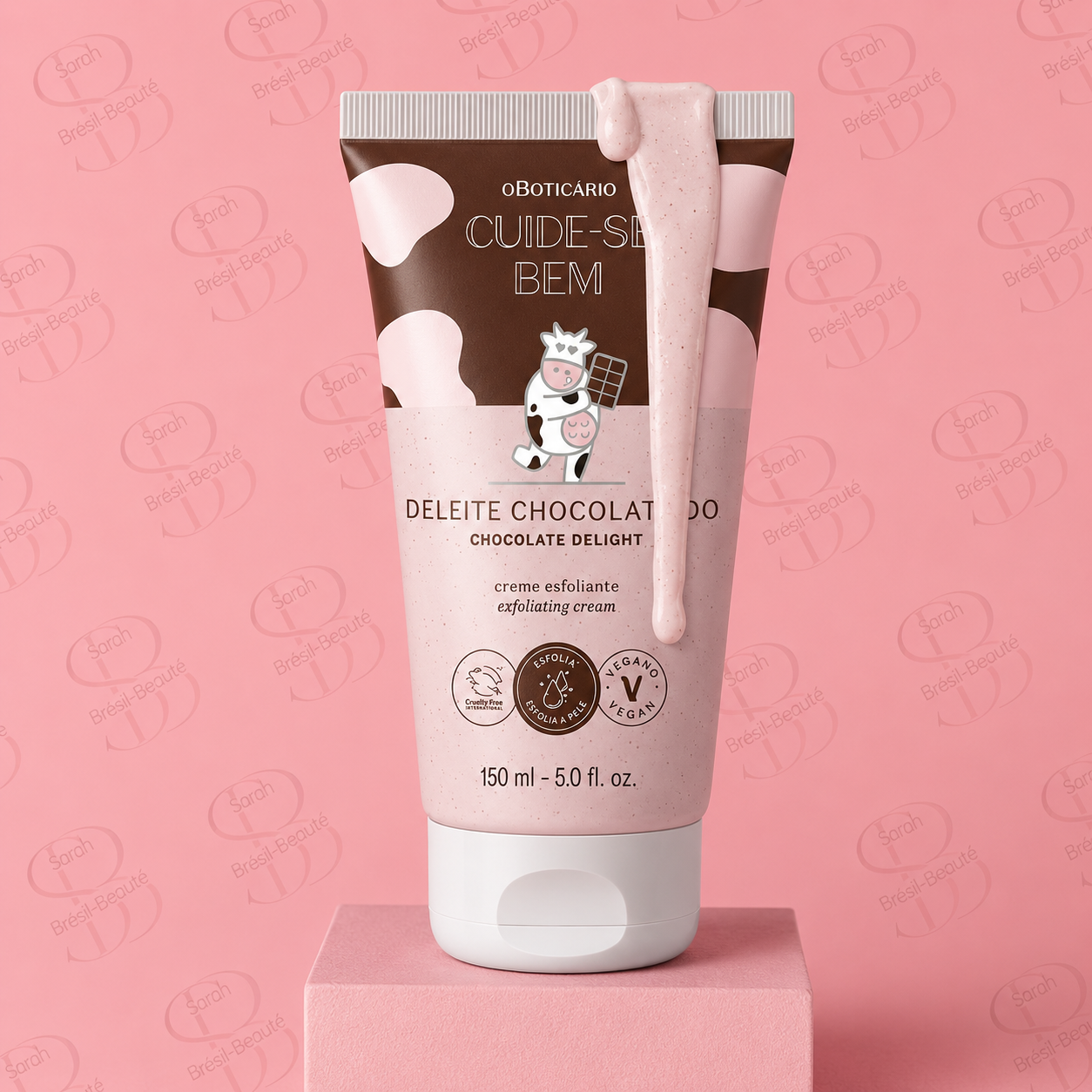 Prenez soin de vous Crème Gommante Corps Chocolat Délice 150 ml
