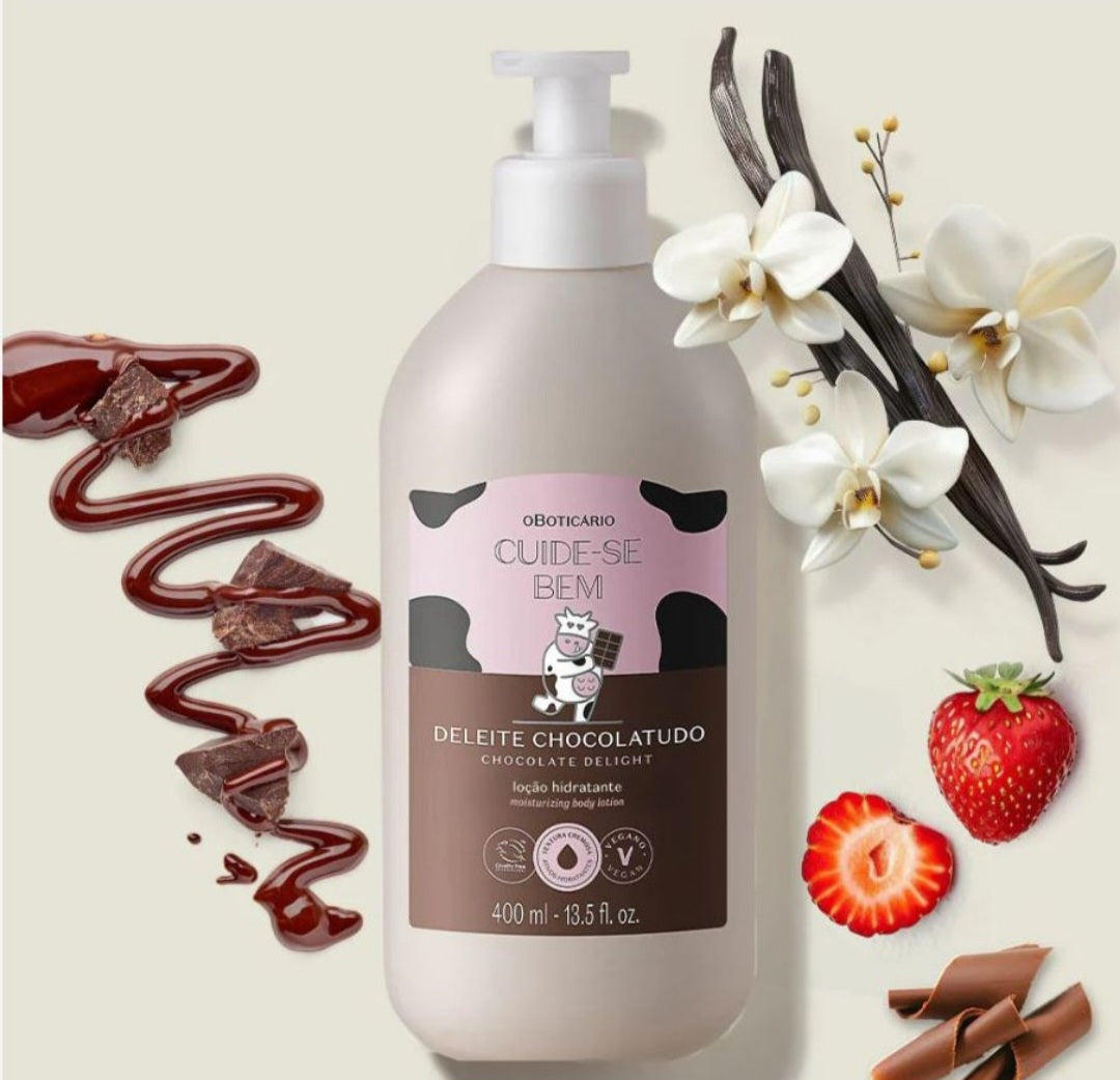 Prenez soin de vous Lait Corps Hydratant Délice au Chocolat 400 ml