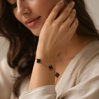 BYREN | ÉLINE L'ATELIER Bracelets en acier inoxydable /324AQ001-Black