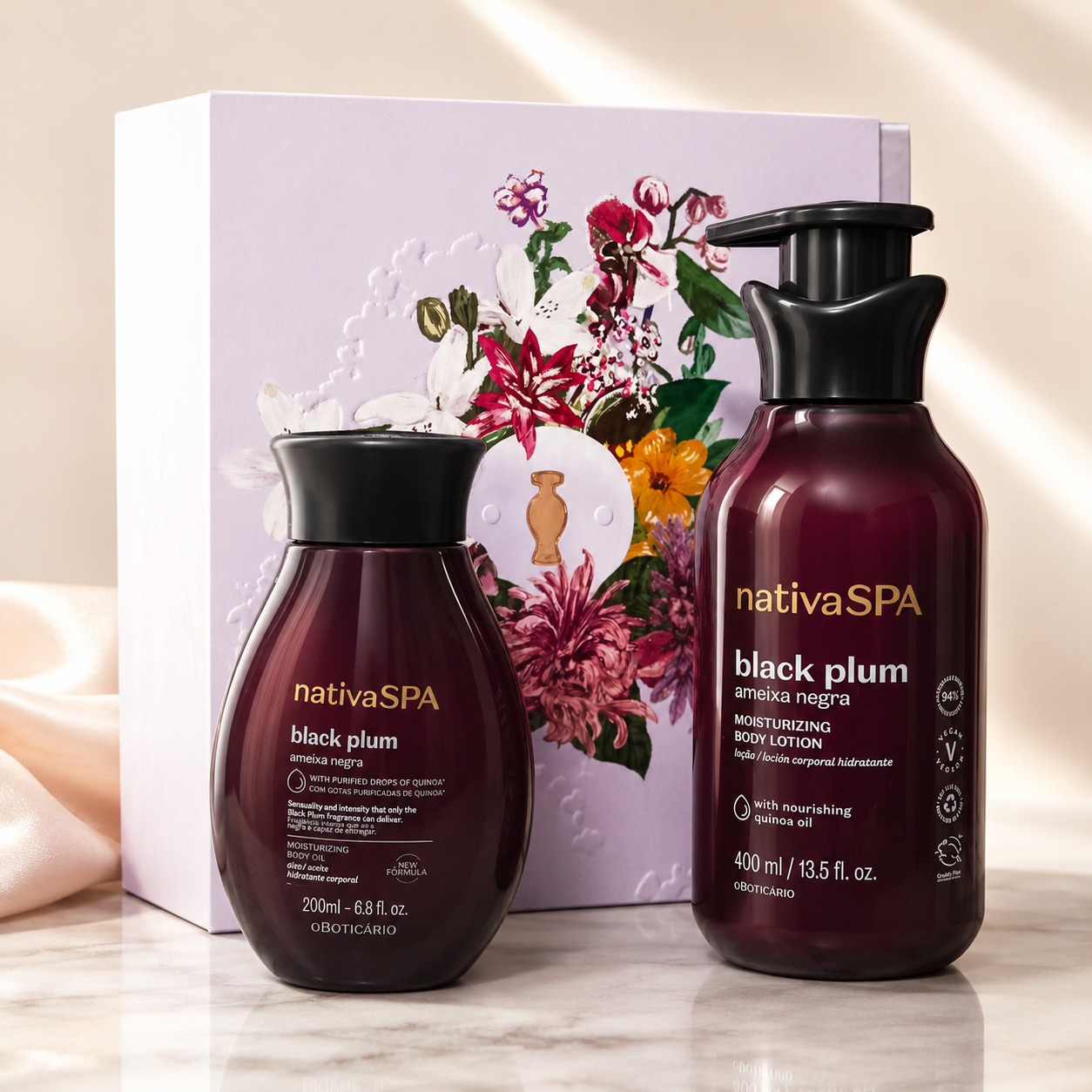Coffret Nativa SPA Prune Noire